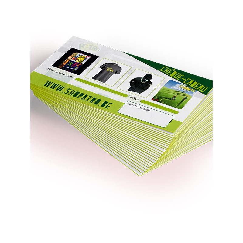 Chèque-cadeau 40 € Chèque-cadeau 40 €