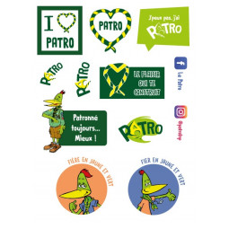 Stickers du Patro