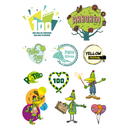 Stickers 100 ans du Patro